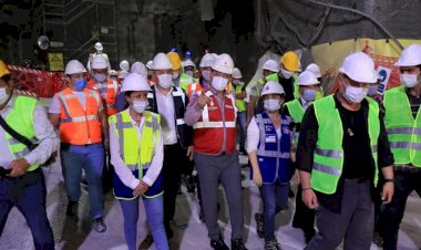 İMAMOĞLU, YERİN 42 METRE ALTINDA KONUŞTU: