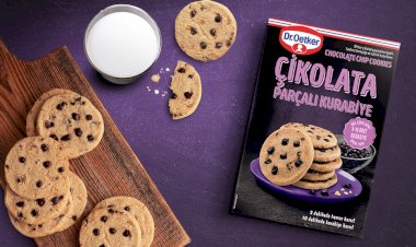 Dr. Oetker’den hazırlaması çok pratik Çikolata Parçalı Kurabiye!
