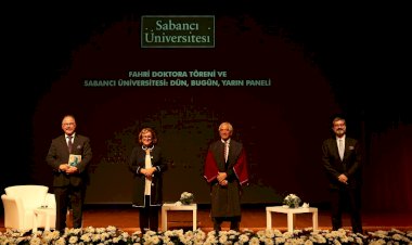 SABANCI ÜNİVERSİTESİ, İLK FAHRİ DOKTOR UNVANINI JAN NAHUM’A VERDİ