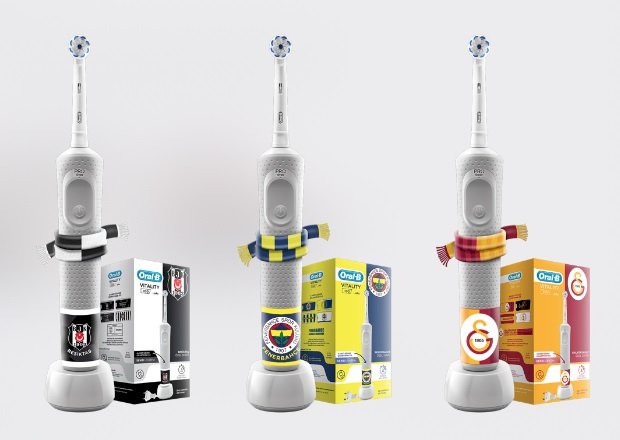 Oral-B D100 Vitality Taraftar Özel Serisi İle Takımına Destek Ol