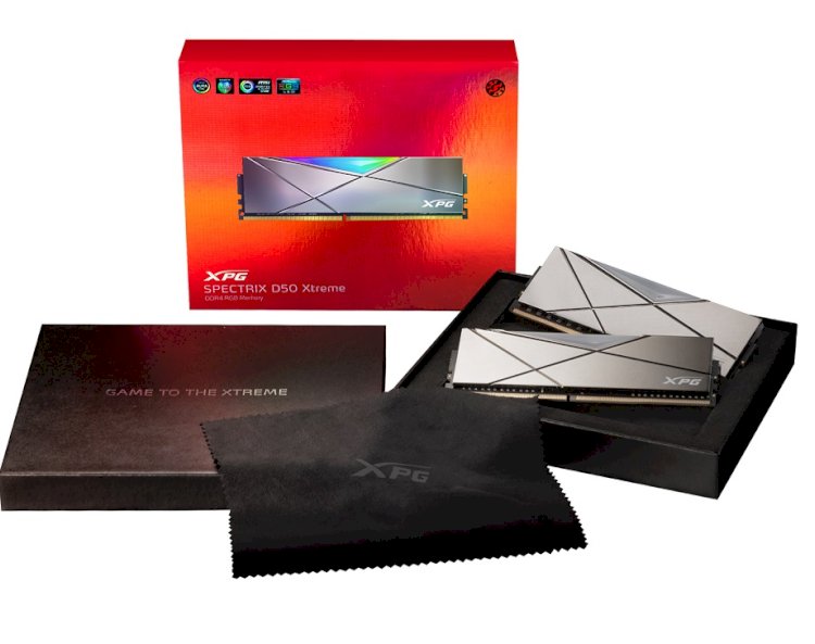 XPG’den 5000MHz Hızında DDR4 RGB Bellek SPECTRIX D50 Xtreme