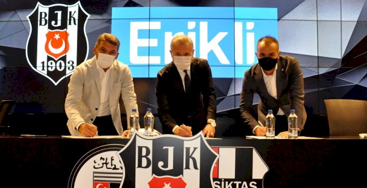 Erikli #bırakmamseni diyerek Beşiktaş JK ile sponsorluk anlaşmasını yeniledi