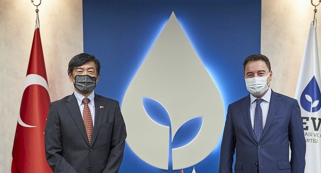 Japonya Büyükelçisi Miyajima, Babacan’ı ziyaret etti