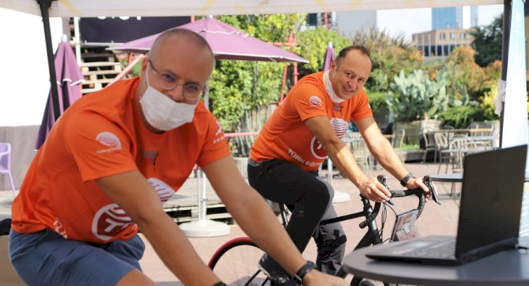 Pedallar, 'Korona Kahramanlarına Vefa Fonu’na destek olmak için çevrildi