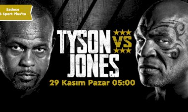MIKE TYSON – ROY JONES JR. MAÇI S SPORT PLUS’TA!