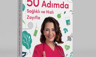 50 Adımda Sağlıklı ve Hızlı Zayıfla’ Hurriyet Kitap Etiketiyle Raflarda