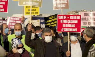 Zor Durumdaki Esnaf Sokağa Çıktı: ''Batıyoruz''