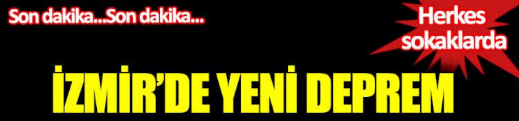 Kuşadası Körfezi'nde 4.1 büyüklüğünde deprem