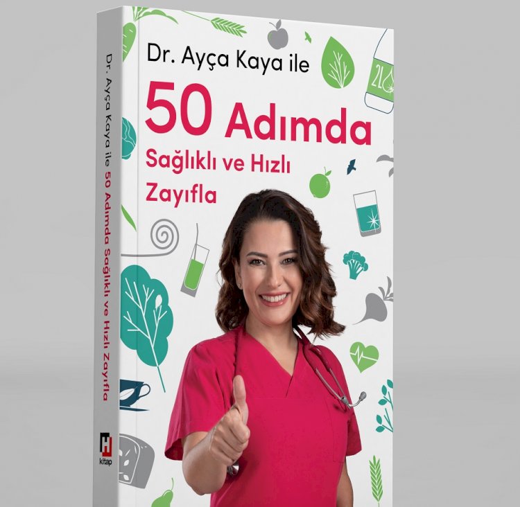 50 Adımda Sağlıklı ve Hızlı Zayıfla’ Hurriyet Kitap Etiketiyle Raflarda