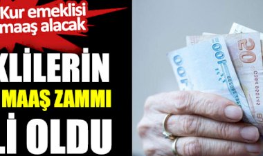 Emeklilerin 2021 yılı maaş zammı belli oldu, SGK,Bağ-Kur emeklisi ne kadar maaş alacak