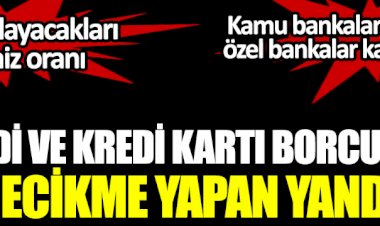 . Geciktirme faizi. Kamu bankaları gecikme faiz oranlarını müşterilerine böyle mesaj attı