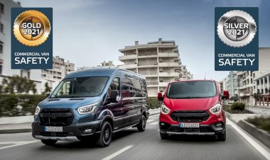 Euro NCAP’in ilk kez düzenlediği aktif güvenlik testinde Ford Transit ve Transit Custom’a 2 ayrı ödül