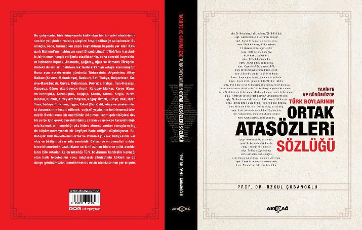 TÜRK BOYLARININ ORTAK ATASÖZLERİ SÖZLÜĞÜ OLUŞTURULDU