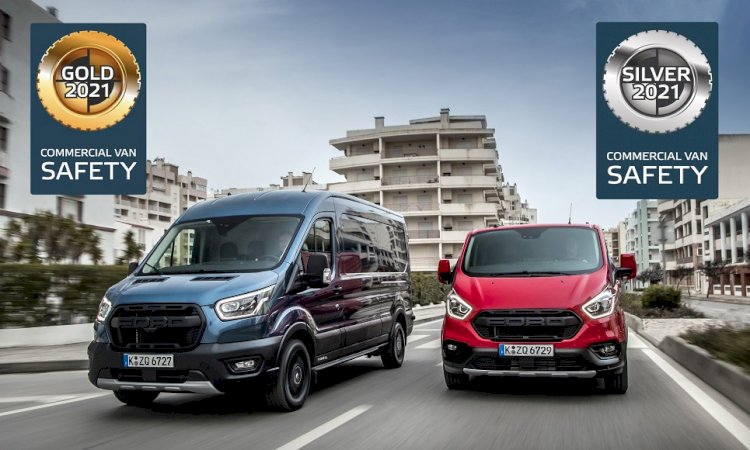 Euro NCAP’in ilk kez düzenlediği aktif güvenlik testinde Ford Transit ve Transit Custom’a 2 ayrı ödül