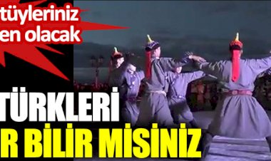 Tuva Türkleri kimdir bilir misiniz? İzleyince tüyleriniz diken diken olacak