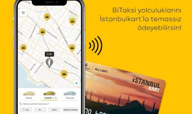 BiTaksi’de İstanbulkart ile Yolculuk Başladı