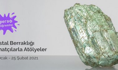 Pera Öğrenme’den Kıymet Daştan ve Güneş Terkol ile "Kristal Berraklığı" Sanatçı Atölyeleri
