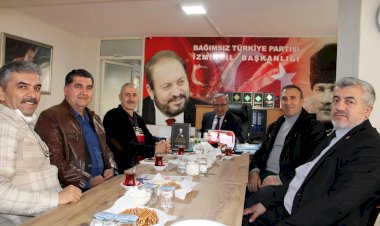 TUZED' den BTP İzmir il başkanlığına ziyaret