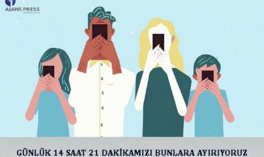 GÜNLÜK 14 SAAT 21 DAKİKAMIZI BUNLARA AYIRIYORUZ