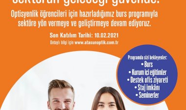 Atasun Optik, Optisyenlik Burs Programı ile Sektörün Geleceği Güvende