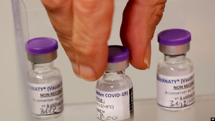 "Pfizer ve BioNTech'in Aşısı Mutasyonlu Virüse Karşı da Etkili"