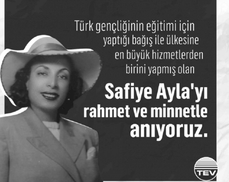 Türk Eğitim Vakfı Safiye Ayla’yı dijital ortamda düzenlediği etkinlikle andı