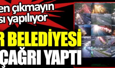 İzmir Belediyesi acil çağrı yaptı. Evlerden çıkmayın çağrısı yapılıyor