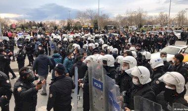 Boğaziçi'ne destek eylemine polis müdahalesi
