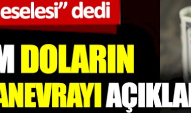 Dikkat! Doların yapacağı manevrayı uzman isim açıkladı. Başlaması an meselesi dedi