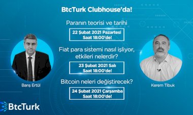 Bitcoin, BtcTurk ile Clubhouse’da Masaya Yatırılıyor