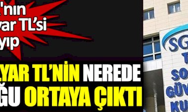 SGK'nın 50 milyar TL'sinin nerede olduğu ortaya çıktı
