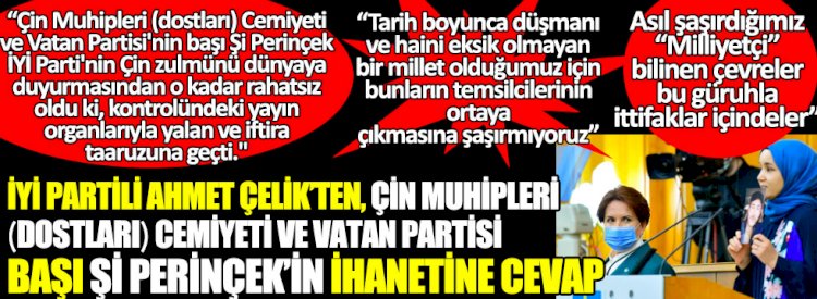 İYİ Parti Milletvekili Ahmet Çelik'ten