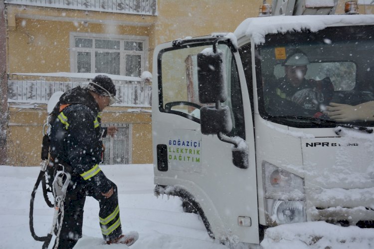 BEDAŞ, sert kış şartlarına karşı alarm durumuna geçti