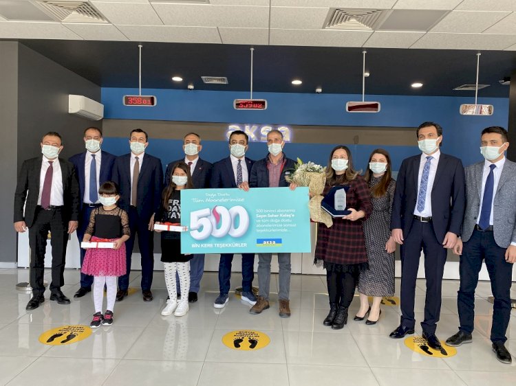 Aksa Doğalgaz Çukurova’da 500 Bin Aboneye Ulaştı