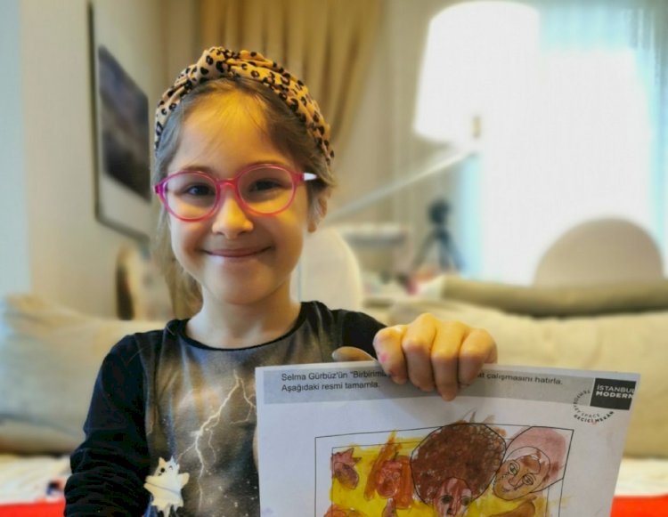 Çocuklar “Selma Gürbüz: Dünya Diye Bir Yer" sergisini çevrimiçi keşfediyor