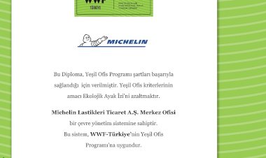 Michelin Türkiye, Ekolojik Ayak İzini Azaltıyor