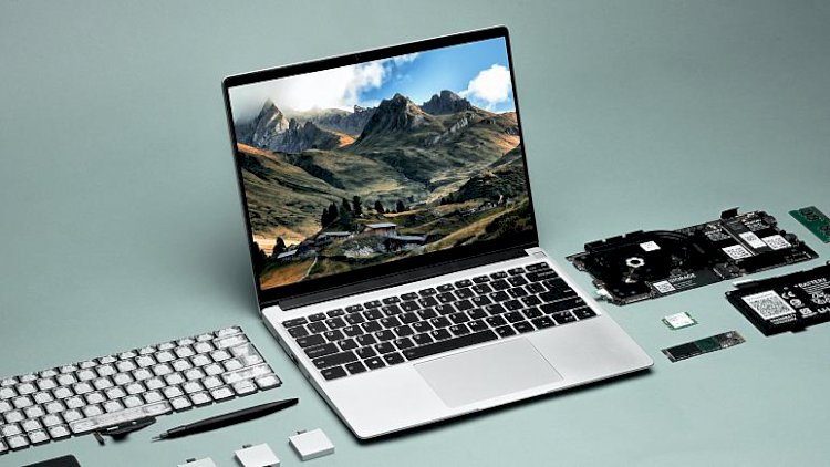Tüm parçaları kolayca değiştirilebilen dizüstü bilgisayar geliştirildi