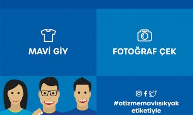 Bugün 2 Nisan Dünya Otizm Farkındalık Günü!   “Otizme Mavi Işık Yak”