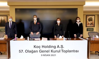 KOÇ HOLDİNG’İN 57. OLAĞAN GENEL KURULU GERÇEKLEŞTİ