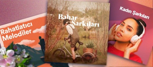 Kadın Şarkıları, Baharın Gelişi ve Rahatlatıcı Melodiler Derleme Albümleri Dinleyicilerle Buluştu!