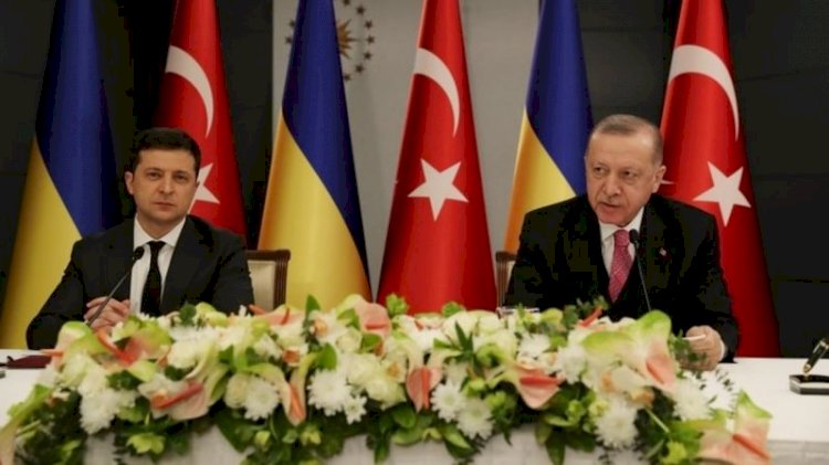 Erdoğan Ukrayna Devlet Başkanı Zelensky ile görüştü: