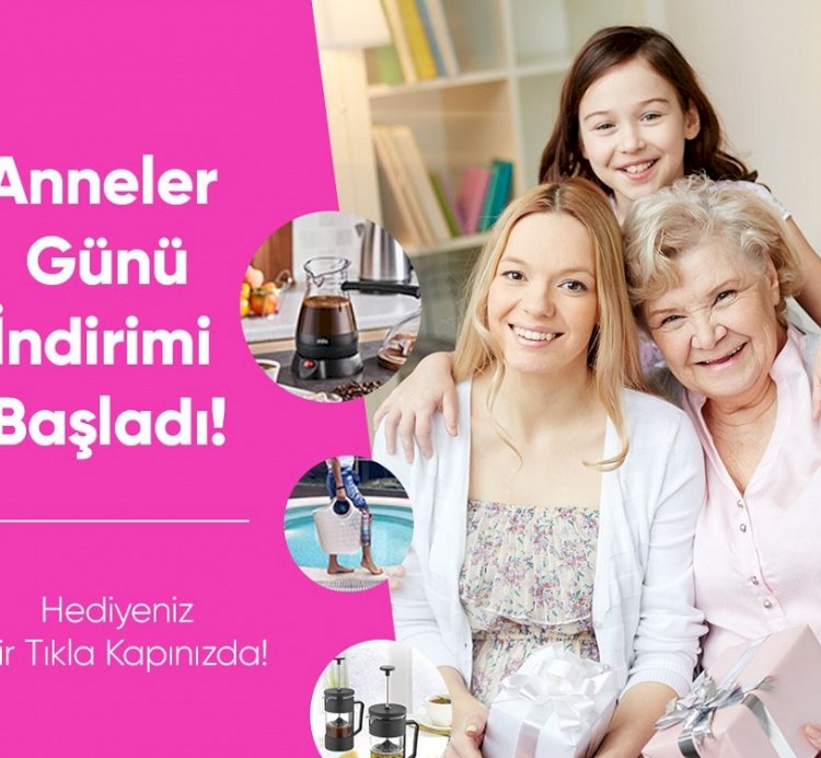 Nalburdayim.com'dan Anneler Günü'ne özel yüzde 50 indirim kampanyası!