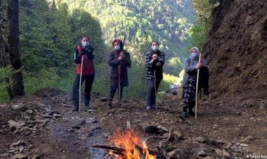 İkizdere’de iş makineleri "kapanma" dinlemedi