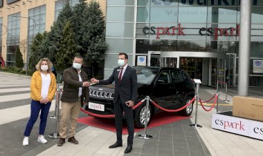 Espark Talihlisi Otomobile Kavuştu