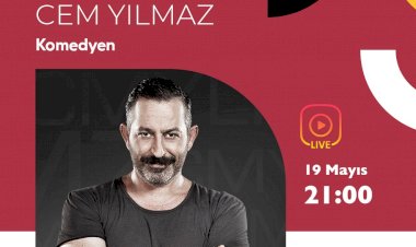 Cem Yılmaz, AKUT canlı yayınında!"