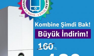 Bosch Termoteknoloji’den kaçırılmayacak periyodik kombi bakım kampanyası!