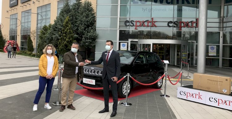 Espark Talihlisi Otomobile Kavuştu