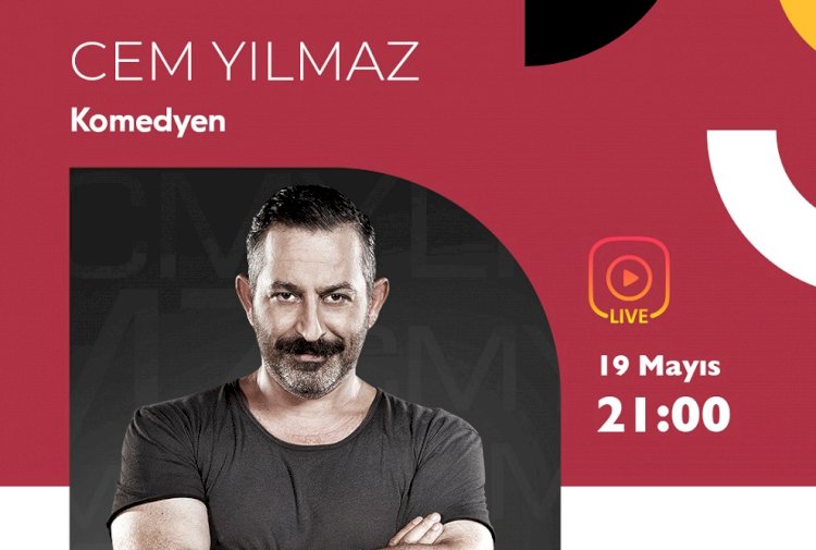 Cem Yılmaz, AKUT canlı yayınında!"