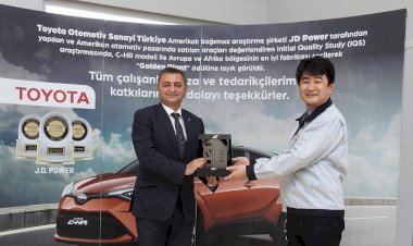 TOYOTA OTOMOTİV SANAYİ TÜRKİYE’YE PLATİN İHRACAT ÖDÜLÜ