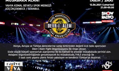 Devr-i Alem Fight Kick Boks Organizasyonu Serisi 12 Haziranda İstanbul’da başlıyor.